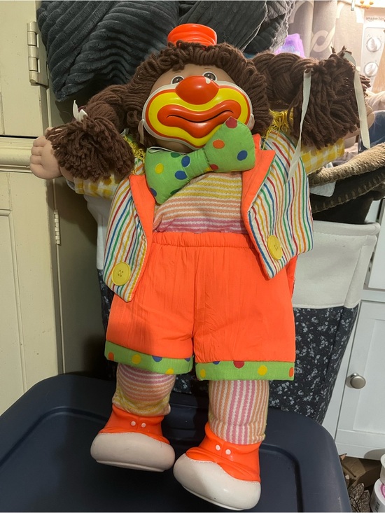 Cabbage Patch Kids Other - Cabbage Patch Kids Circus Kids (1986) - Kitty Yvonne w/ Cuddly Crinkles Card